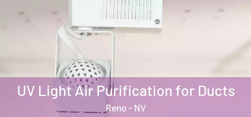  UV Light Air Purification for Ducts Reno - NV